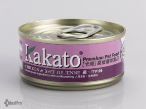 Kakato Chicken & Beef Julienne Canned Food (70g)